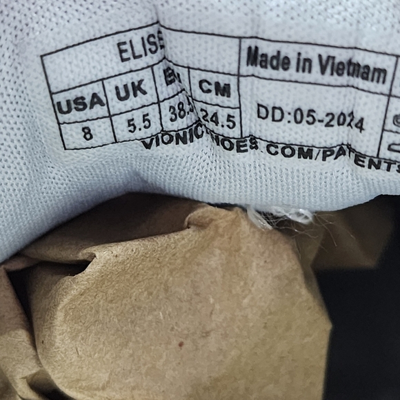 Vionic Women's Silver Metallic Elise Walking Sneakers Size 8 - Picture 8 of 9